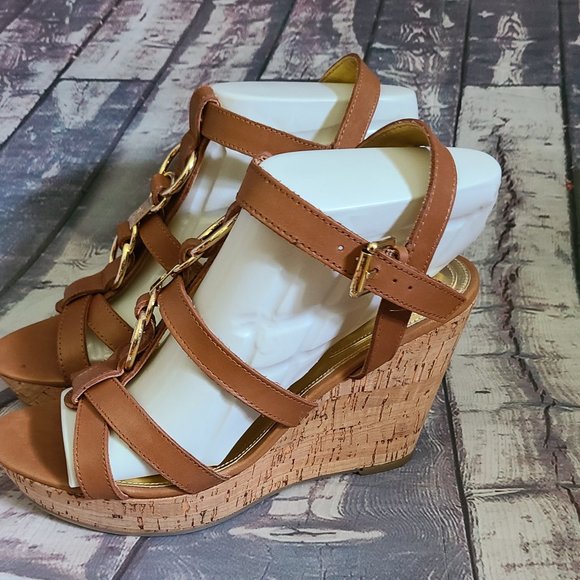 Mark Fisher Women shoes -Marc Fisher Shoe Size 8-Brown Fashion Summer Shoes - Picture 2 of 10